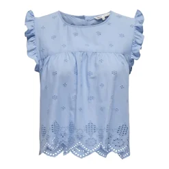 ONLY dame top ONLSILLA - Bel air blue New