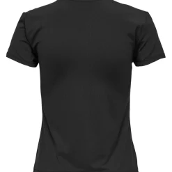 ONLY dame t-shirt ONLEA - Black Clearance