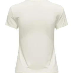 ONLY dame t-shirt ONLEA - Cloud Dancer Sale