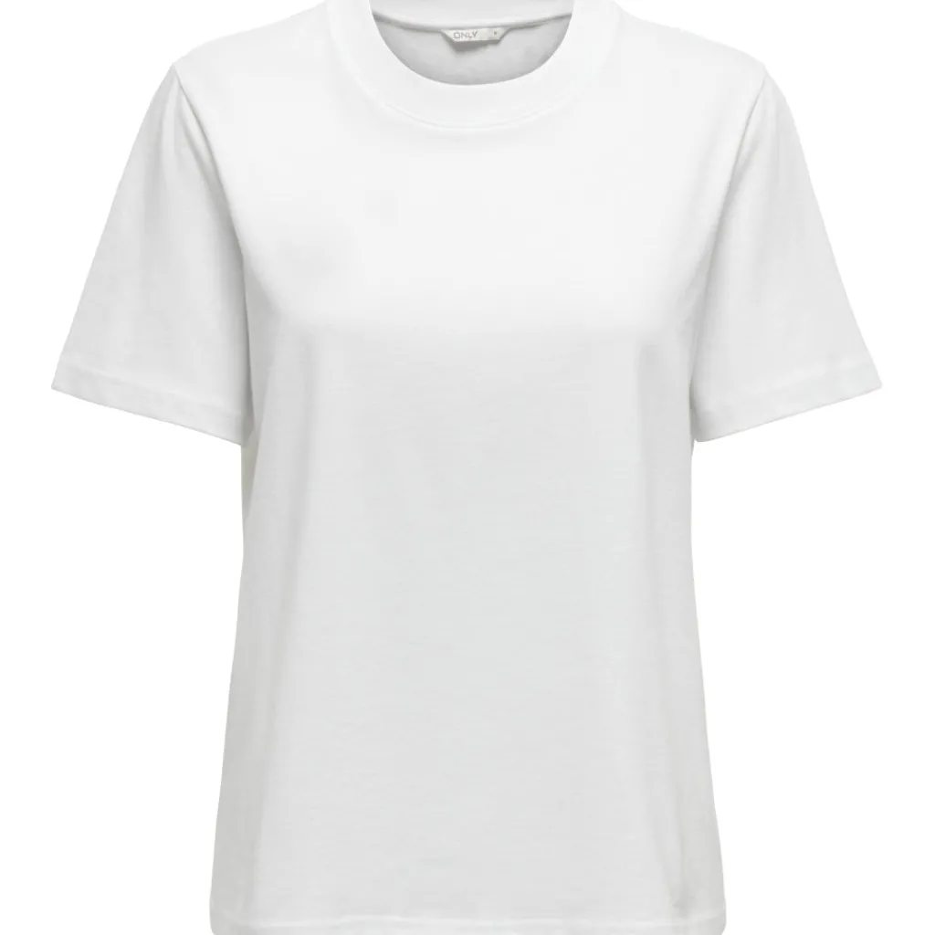ONLY dame t-shirt ONLMONJA - White Outlet
