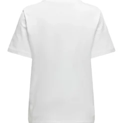 ONLY dame t-shirt ONLMONJA - White Outlet