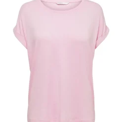 ONLY dame t-shirt ONLMOSTER - Pink Lady New