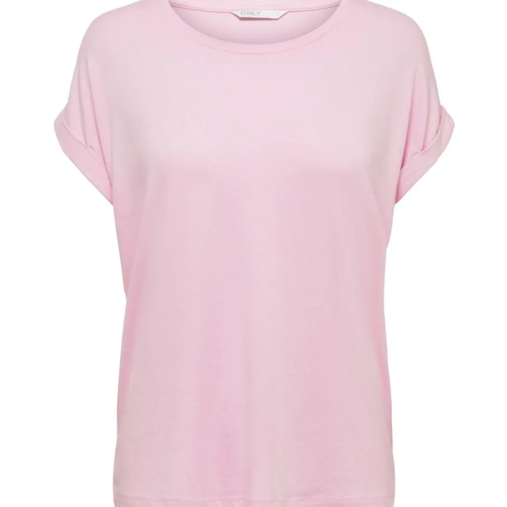 ONLY dame t-shirt ONLMOSTER - Pink Lady New