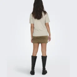 ONLY dame t-shirt ONL - Silver Lining New