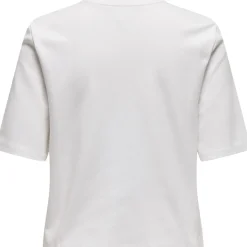 ONLY dame t-shirt ONLROBBYN - Bright White Discount