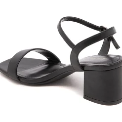 SHOES Opaline dame stiletter med blokhæl 6893 - Black Clearance