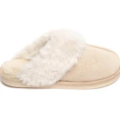 SHOES Pamela dame hjemmesko 7263 - Beige Sale