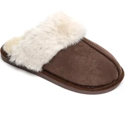 SHOES Pamela dame hjemmesko 7263 - Brown Hot