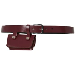 PIECES PCFIA dame bælte PCFIA - Rhubarb silver