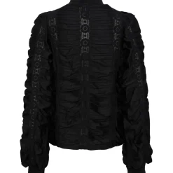 PIECES dame bluse PCALEX - Black Clearance