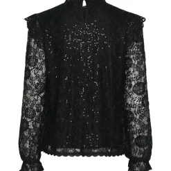 PIECES dame bluse PCOLLINE - Black Online