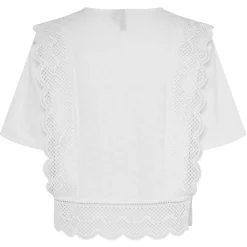 PIECES dame bluse PCSIMINA - Cloud Dancer Outlet