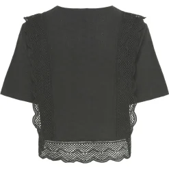 PIECES dame bluse PCSIMINA - Black Sale