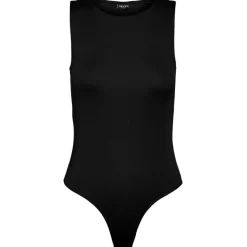 PIECES dame bodystocking top PCNEJA - Black Best