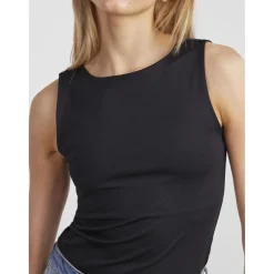 PIECES dame bodystocking top PCNEJA - Black Best