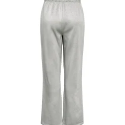 PIECES dame bukser PCCHILLI - Light Grey Melange New