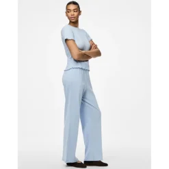 PIECES dame bukser PCMARIE - Cashmere Blue Clearance