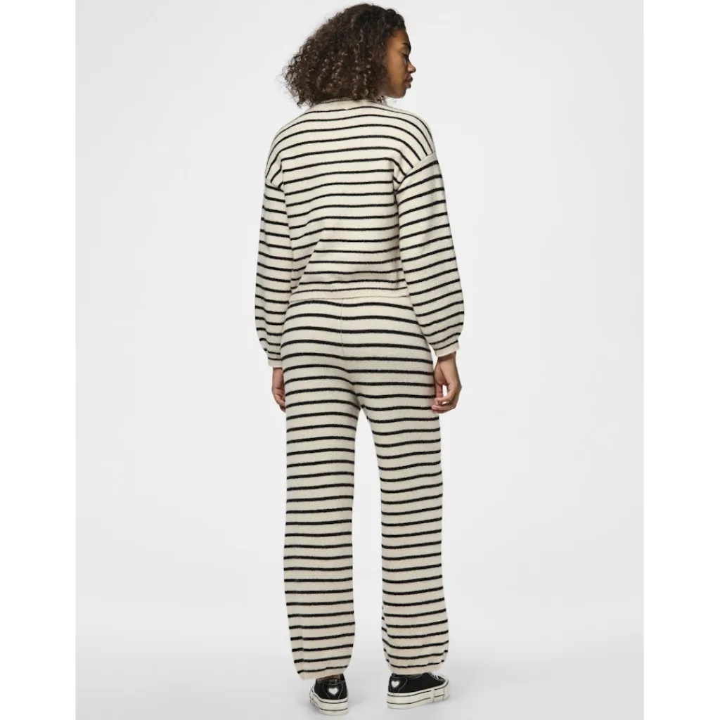 PIECES dame bukser PCPENNA - Whitecap Gray black Discount