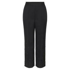 PIECES dame bukser PCRU - Black New