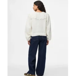 PIECES DAME CARDIGAN PCABBY - Cloud Dancer Hot