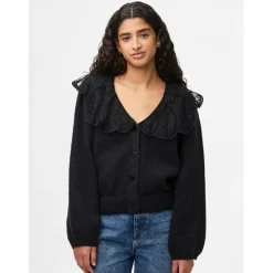 PIECES DAME CARDIGAN PCABBY - Black Outlet