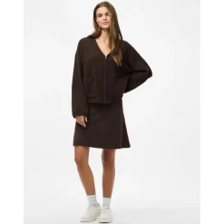 PIECES Dame Cardigan PCJUNNA - Hot Fudge New