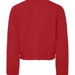 PIECES dame cardigan PCJYDA - High risk red Clearance