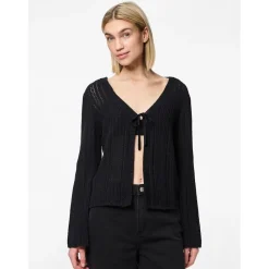 PIECES dame cardigan PCNUKA - Black Discount