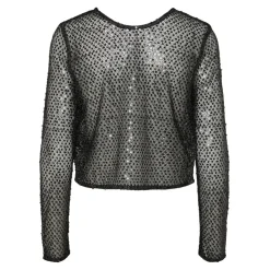 PIECES dame cardigan PCRISSI - Black Black sequins Discount