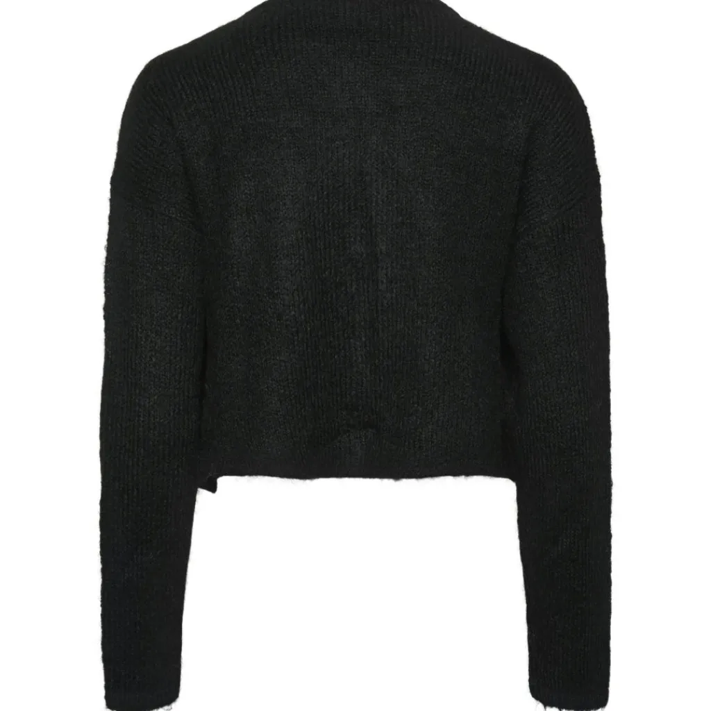 PIECES dame cardigan PCRUNO - Black Discount