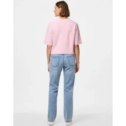 PIECES dame cardigan PCSILLY - Roseate Spoonbill MELANGE Best