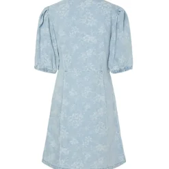 PIECES DAME DENIMKJOLE PCFELINE - Light Blue Denim Online
