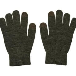 PIECES dame handsker PCNEW - Dark grey melange