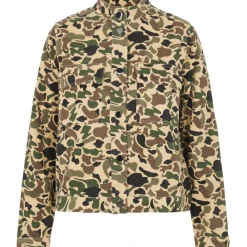 PIECES dame jakke PCMILLU - Sea Turtle Hot