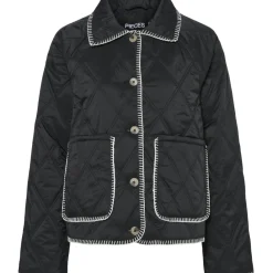 PIECES dame jakke PCNAIMA - Black CLOUD DANCER TREAD Discount