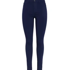 PIECES dame jeans PCHIGHSKIN - Maritime Blue Outlet