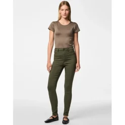 PIECES dame jeans PCHIGHSKIN - Forest Night New