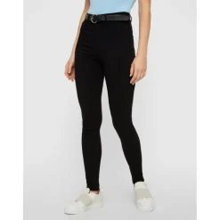 PIECES dame jeans PCHIGHSKIN - Black Clearance