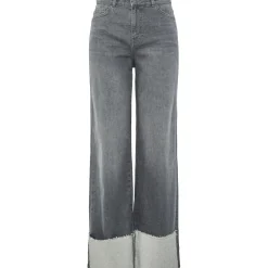PIECES dame jeans PCPIL - Grey Denim Hot