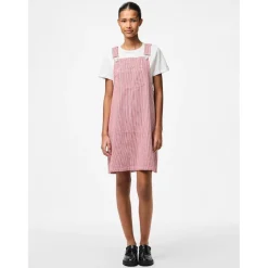 PIECES dame kjole PCALLO - Salsa Cloud dancer stripes Sale