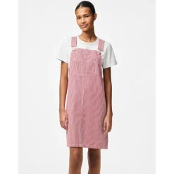 PIECES dame kjole PCALLO - Salsa Cloud dancer stripes Sale