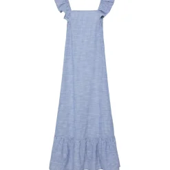 PIECES dame kjole PCAPIA - Coronet Blue Stripes Bright white Outlet