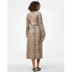 PIECES dame kjole PCFIA - Black Leo Best