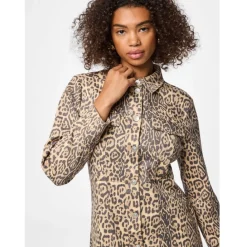 PIECES dame kjole PCFIA - Black Leo Best