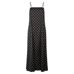 PIECES dame kjole PCJYTTA - Black White Dots Clearance