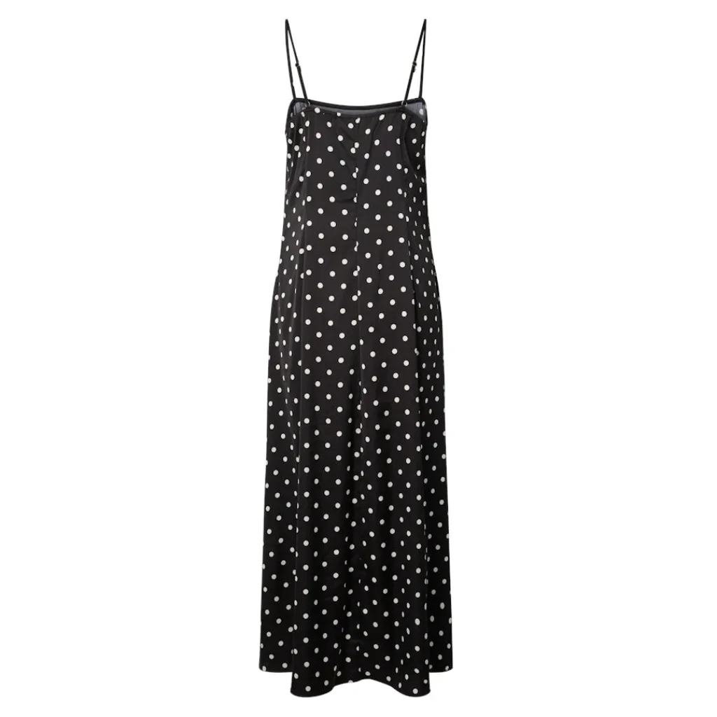 PIECES dame kjole PCJYTTA - Black White Dots Clearance