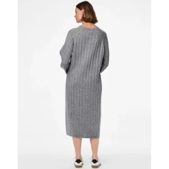 PIECES dame kjole PCMAGGY - Medium grey melange Online