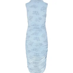 PIECES DAME KJOLE PCMERRY - Cashmere Blue Outlet