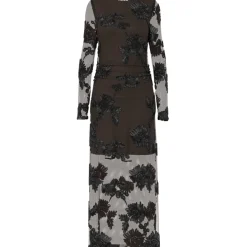 PIECES Dame Kjole PCOffia - Delicioso Black Satin Band