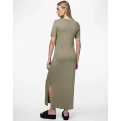 PIECES dame kjole PCSOFIA - Deep Lichen Green Sale